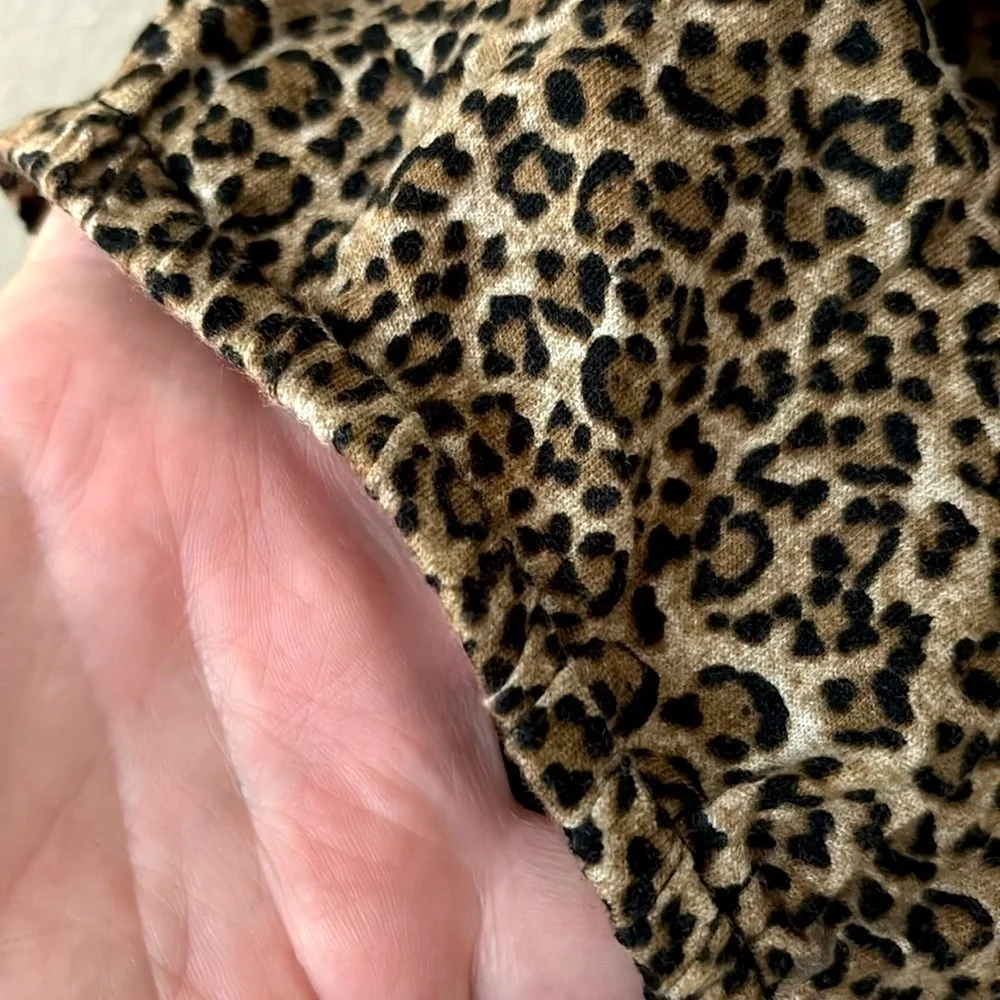 Michael Kors Women’s Plus Size Animal Print Leopard Top, 2X